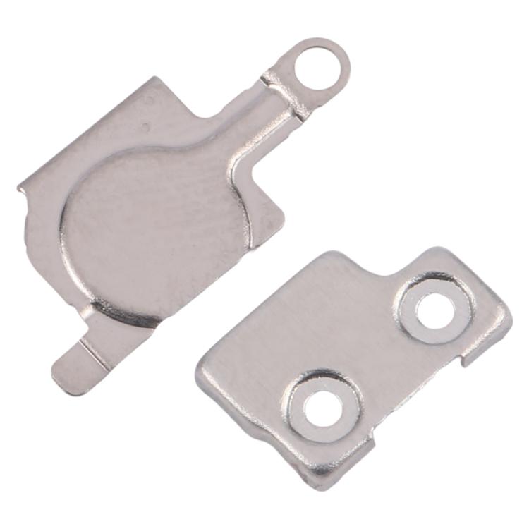 For iPhone 15 Pro Max 1 Pair Flashlight / Mic Iron Sheet Cover (On The Back Cover)