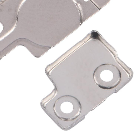 For iPhone 15 Pro Max 1 Pair Flashlight / Mic Iron Sheet Cover (On The Back Cover)