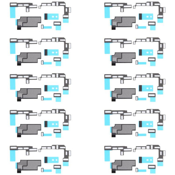 For iPhone 16 10sets Mainboard Heat Sink Sticker + FPC Sponge Foam Pads