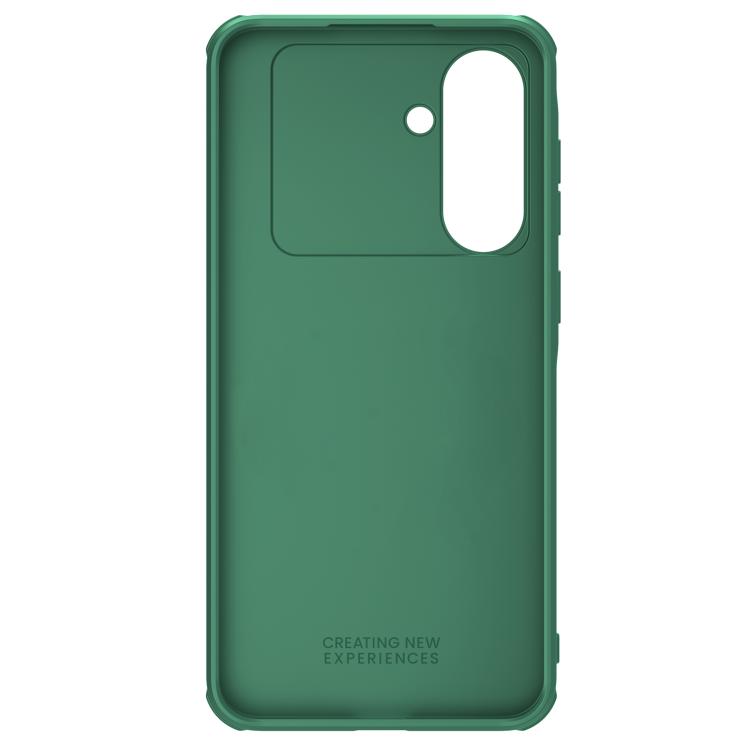 For Samsung Galaxy A36 5G NILLKIN Black Mirror Pro Series Camshield PC Phone Case(Green)