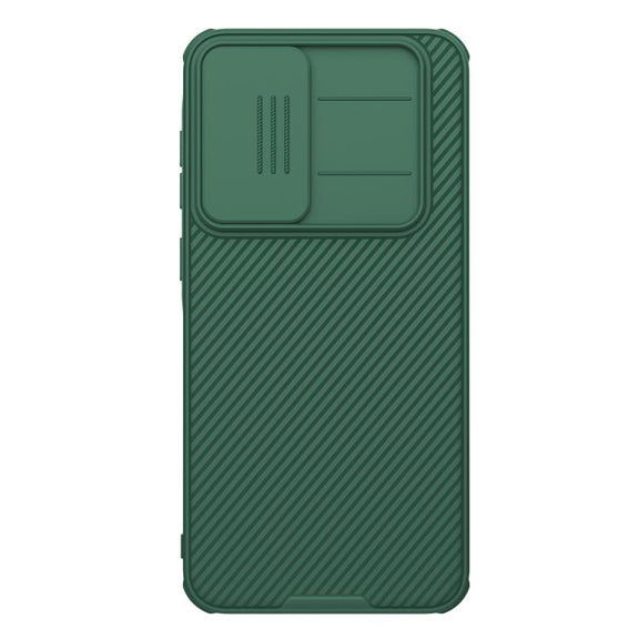 For Samsung Galaxy A36 5G NILLKIN Black Mirror Pro Series Camshield PC Phone Case(Green)