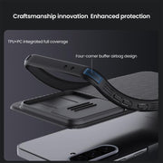 For Samsung Galaxy A36 5G NILLKIN Black Mirror Pro Series Camshield PC Phone Case(Green)
