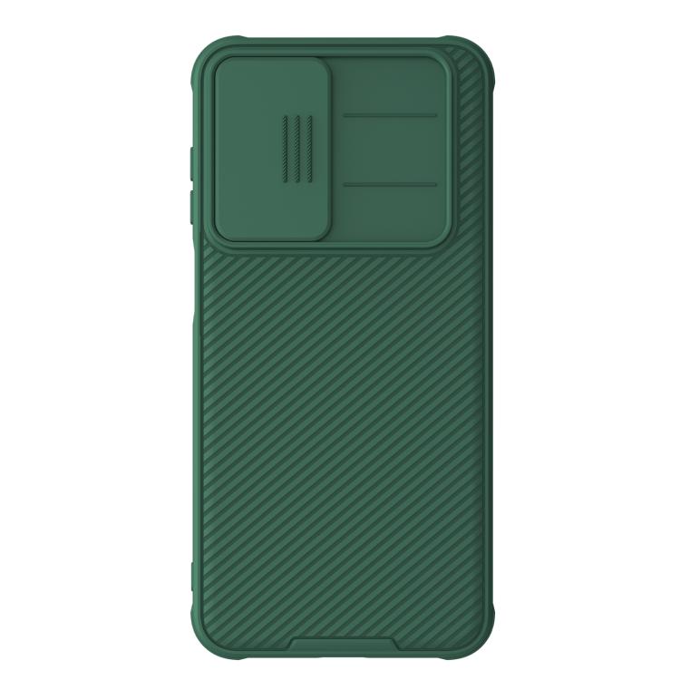 For Samsung Galaxy A26 5G NILLKIN Black Mirror Pro Series Camshield PC Phone Case(Green)
