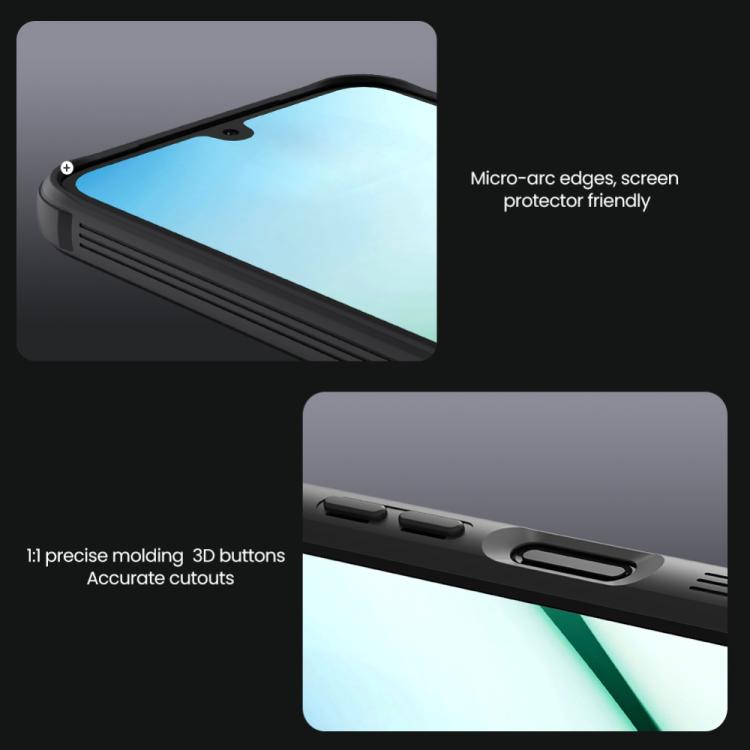 For Samsung Galaxy A26 5G NILLKIN Black Mirror Pro Series Camshield PC Phone Case(Green)