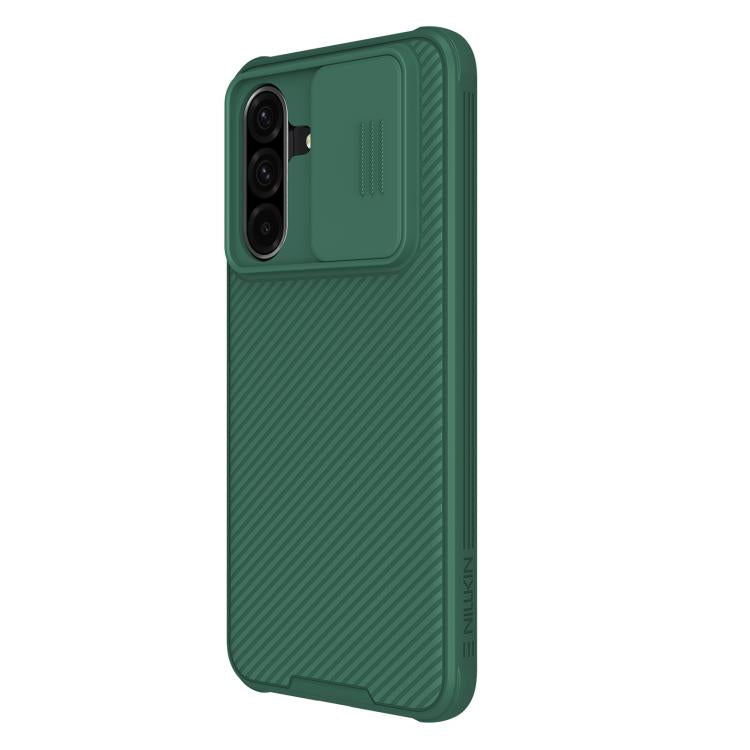 For Samsung Galaxy A26 5G NILLKIN Black Mirror Pro Series Camshield PC Phone Case(Green)