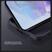 For Samsung Galaxy A56 5G NILLKIN Black Mirror Pro Series Camshield PC Phone Case(Black)