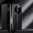 For Huawei Mate 70 Smart View Window Imitation Ultimate Design Phone Case(Black) - Huawei Cases by PMC TechLife | Online Shopping South Africa | PMC TechLife | Buy Now Pay Later Mobicred