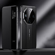 For Huawei Mate 60 Pro Smart View Window Imitation Ultimate Design Phone Case(Black) - Huawei Cases by PMC TechLife | Online Shopping South Africa | PMC TechLife | Buy Now Pay Later Mobicred