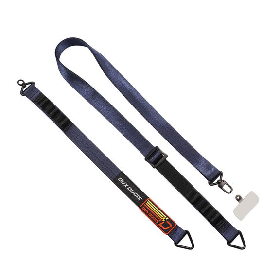 DUX DUCIS Outdoor Series Nylon Adjustable Crossbody Phone Lanyard(Blue)