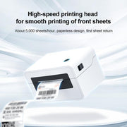 HPRT N31 Computer Version Express Electronic Waybill Printer, Plug:EU Plug(White)