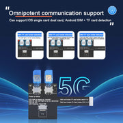 JCID V1S Pro / V1SE SIM Card Holder Testing Set for iPhone 5-16 / Android SIM + TF Card