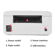 HPRT N41 Computer Version Express Electronic Waybill Printer, Plug:UK Plug(White)