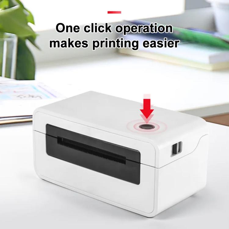 HPRT N41 Bluetooth Version Express Electronic Waybill Printer, Plug:EU Plug(White)
