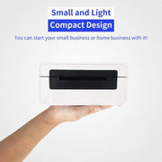 HPRT N41 Bluetooth Version Express Electronic Waybill Printer, Plug:EU Plug(White)