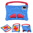 For Huawei MatePad SE 11 2024 Boxing Series Kickstand EVA Shockproof Tablet Case with Shoulder Strap(Blue Red) - free shipping - PMC TechLife - Order now!