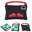 For Honor Pad X8a 11 inch Boxing Series Kickstand EVA Shockproof Tablet Case with Shoulder Strap(Black Red) - Honor by PMC TechLife | Online Shopping South Africa | PMC TechLife | Buy Now Pay Later Mobicred