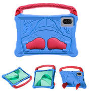 For Honor Pad X8a 11 inch Boxing Series Kickstand EVA Shockproof Tablet Case with Shoulder Strap(Blue Red)
