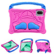 For Honor Pad X8a 11 inch Boxing Series Kickstand EVA Shockproof Tablet Case with Shoulder Strap(Rose Red Blue) - Honor by PMC TechLife | Online Shopping South Africa | PMC TechLife | Buy Now Pay Later Mobicred