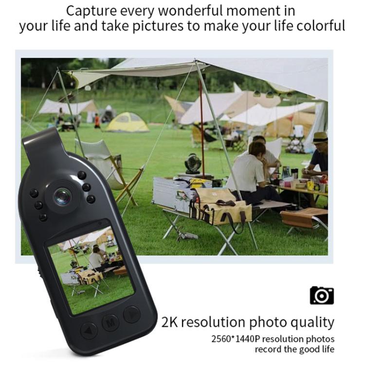L09 1.33 inch Screen 1080P HD Outdoor Sports Camera Recorder(Black)