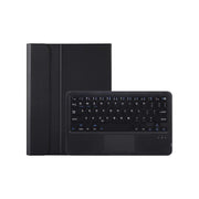 For Honor Pad V9 AH27-A Ultra-thin Detachable Bluetooth Keyboard Leather Tablet Case with Touchpad(Black)