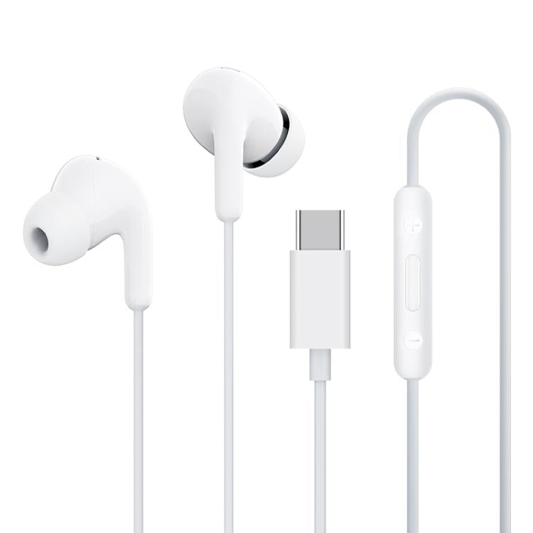 Xiaomi Mijia Type-C Interface In-Ear Wired Earphone, Length:1.25m(White)