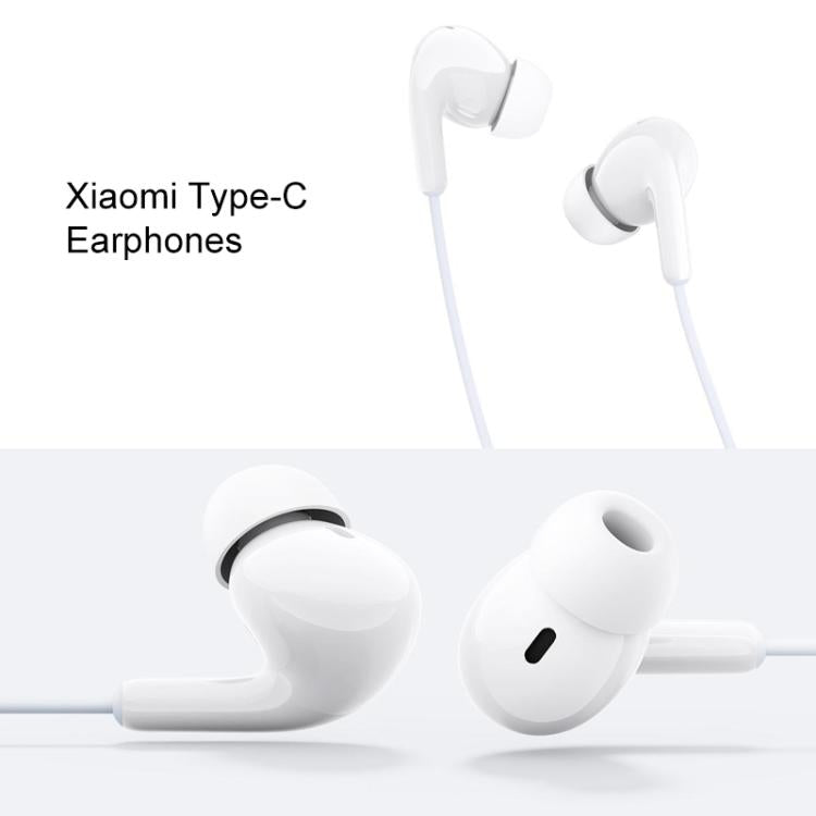 Xiaomi Mijia Type-C Interface In-Ear Wired Earphone, Length:1.25m(White)