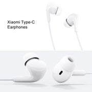 Xiaomi Mijia Type-C Interface In-Ear Wired Earphone, Length:1.25m(White)