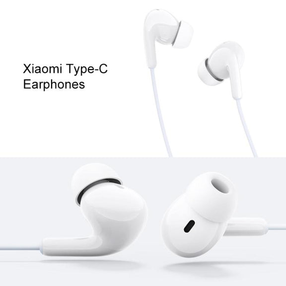Xiaomi Mijia Type-C Interface In-Ear Wired Earphone, Length:1.25m(White)