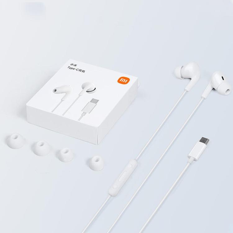 Xiaomi Mijia Type-C Interface In-Ear Wired Earphone, Length:1.25m(White)