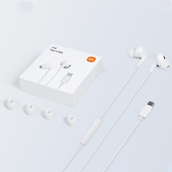 Xiaomi Mijia Type-C Interface In-Ear Wired Earphone, Length:1.25m(White)