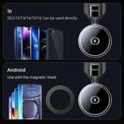 Yesido C316 15W Magsafe Magnetic Car Wireless Charger(Black)