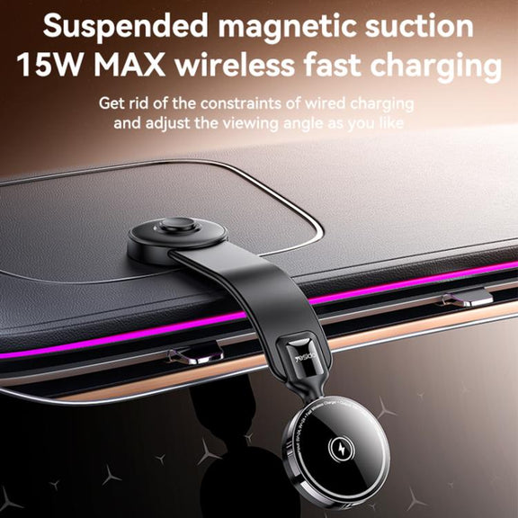 Yesido C316 15W Magsafe Magnetic Car Wireless Charger(Black)