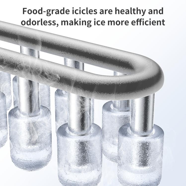 Yesido EC15 Small Multifunctional Ice Maker, Capacity: 1.3L(White)