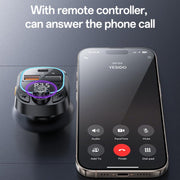 Yesido Y70 Car Bluetooth FM Transmitter(Black)