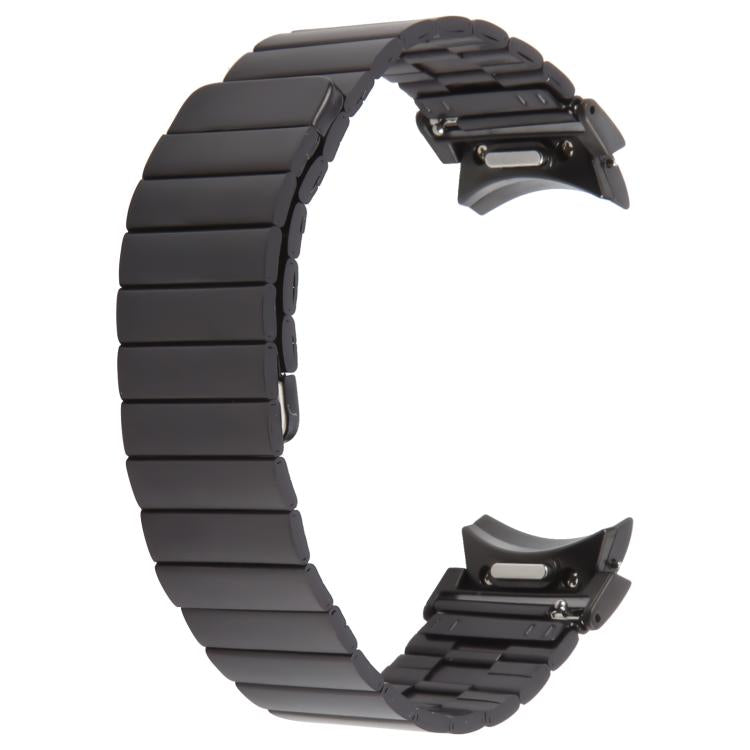 For Samsung Galaxy Watch 7 / 6 / 5 / 4 Bamboo Magnetic Quick Release Metal Watch Band(Black)