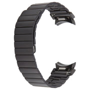 For Samsung Galaxy Watch 7 / 6 / 5 / 4 Bamboo Magnetic Quick Release Metal Watch Band(Black)