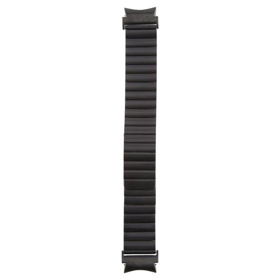 For Samsung Galaxy Watch 7 / 6 / 5 / 4 Bamboo Magnetic Quick Release Metal Watch Band(Black)