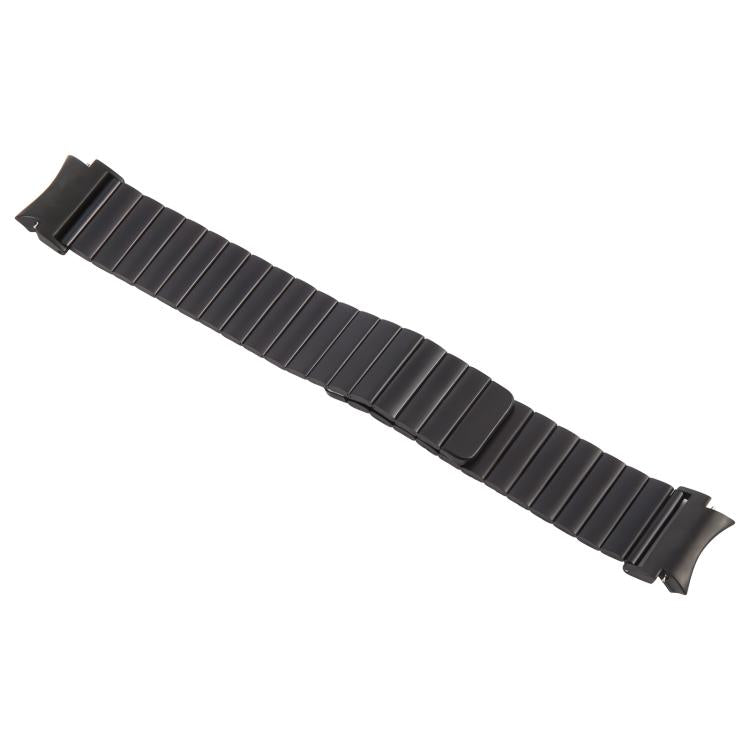For Samsung Galaxy Watch 7 / 6 / 5 / 4 Bamboo Magnetic Quick Release Metal Watch Band(Black)