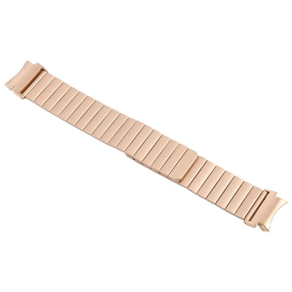 For Samsung Galaxy Watch 7 / 6 / 5 / 4 Bamboo Magnetic Quick Release Metal Watch Band(Rose Gold)