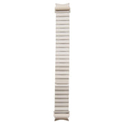 For Samsung Galaxy Watch 7 / 6 / 5 / 4 Bamboo Magnetic Quick Release Metal Watch Band(Starlight)