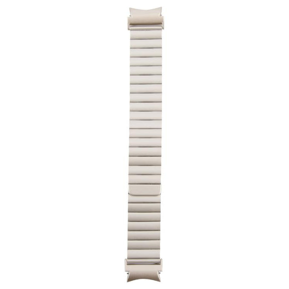 For Samsung Galaxy Watch 7 / 6 / 5 / 4 Bamboo Magnetic Quick Release Metal Watch Band(Starlight)
