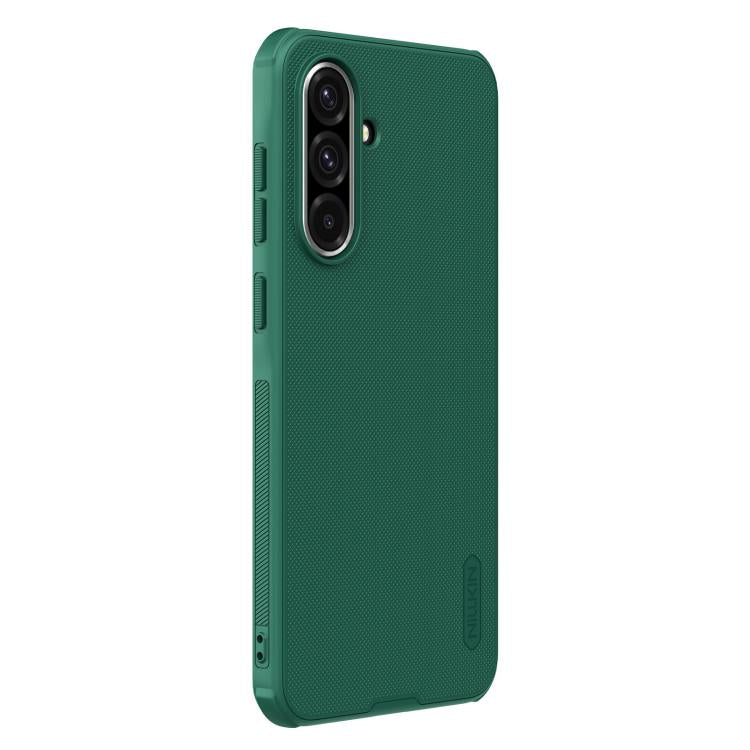 For Samsung Galaxy A36 5G NILLKIN Super Frosted Shield Pro PC + TPU Phone Case(Green)
