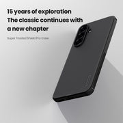 For Samsung Galaxy A56 5G NILLKIN Super Frosted Shield Pro PC + TPU Phone Case(Black)