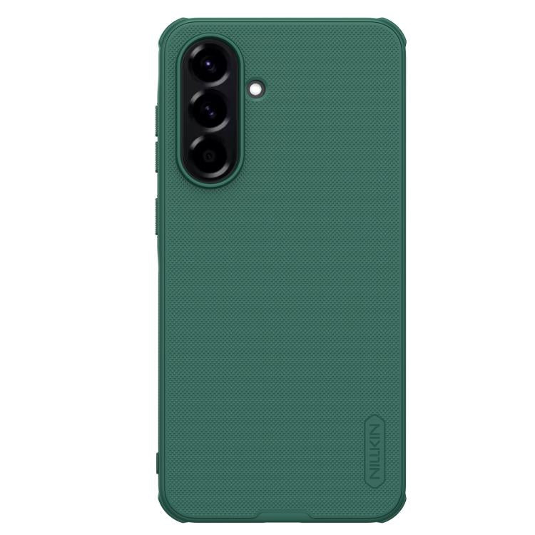 For Samsung Galaxy A56 5G NILLKIN Super Frosted Shield Pro PC + TPU Phone Case(Green)