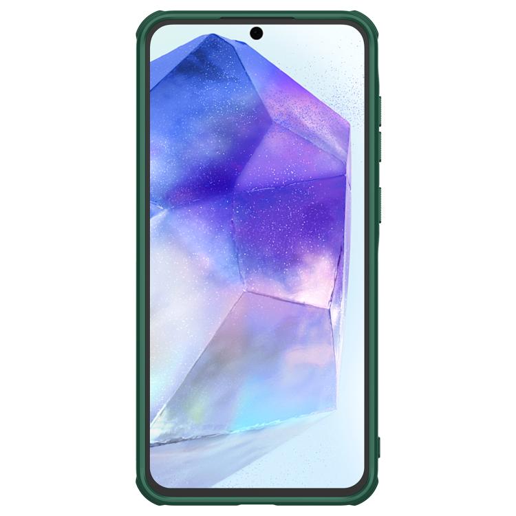 For Samsung Galaxy A56 5G NILLKIN Super Frosted Shield Pro PC + TPU Phone Case(Green)