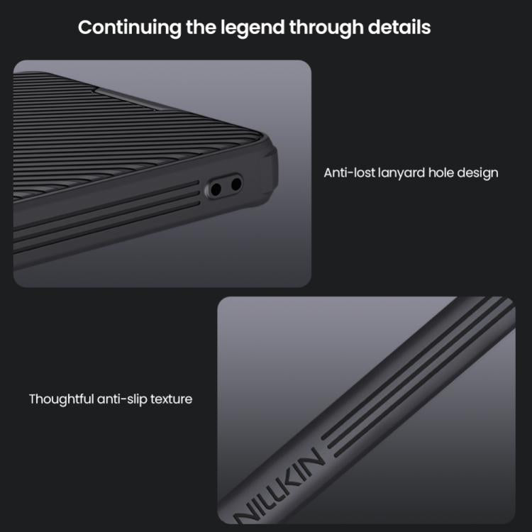For Samsung Galaxy S25 Ultra 5G NILLKIN CamShield Pro Magnetic PC Phone Case(Black)