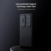 For Samsung Galaxy S25 Ultra 5G NILLKIN CamShield Pro Magnetic PC Phone Case(Black)