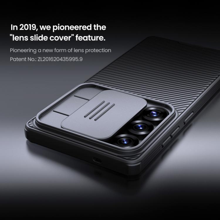For Samsung Galaxy S25 Ultra 5G NILLKIN CamShield Pro Magnetic PC Phone Case(Black)
