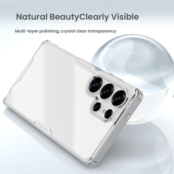 For Samsung Galaxy S25 Ultra 5G NILLKIN PC + TPU Phone Case(Transparent)
