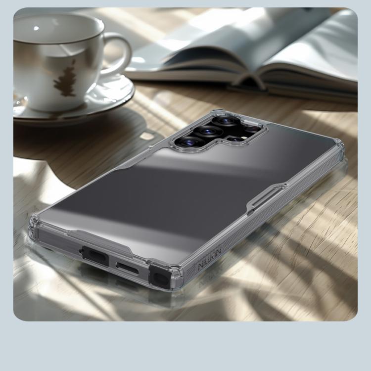 For Samsung Galaxy S25 Ultra 5G NILLKIN PC + TPU Phone Case(Transparent)